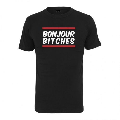 Tričko Mister Tee Bonjour Bitches - čierne, M