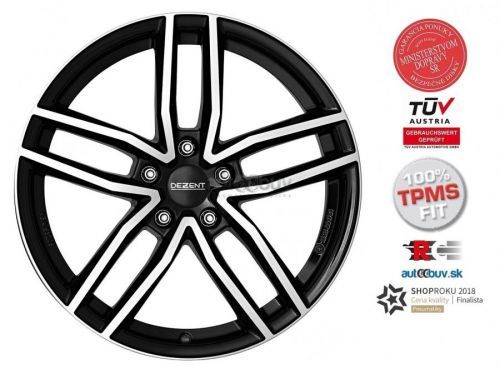 DEZENT TR dark 7.50x17 5x112.00 ET36