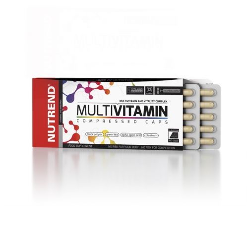 Nutrend Multivitamín Compressed Caps 60 kapsúl