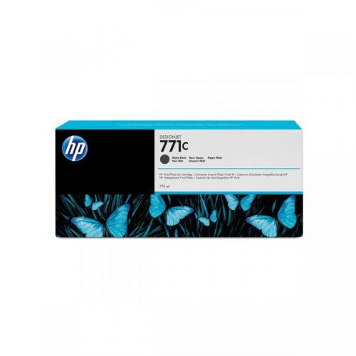 HP originál ink B6Y07A, HP 771C, matte black, 775ml, HP HP Designjet Z6200, Z6600, Z6800