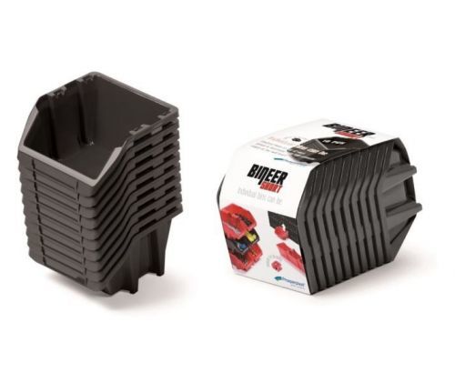 Set úložných boxů 10ks Ziron 180x98x118 černý
