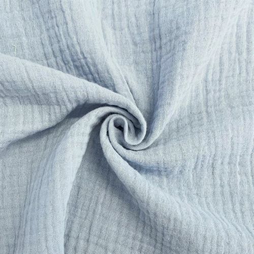 Dvojitá gázovina/mušelín blue