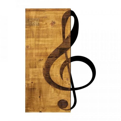 Nástenná dekorácia Skyler Treble Clef