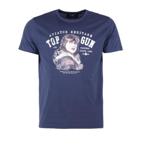 Triko Mil-Tec Top Gun Aviator - navy, XXL