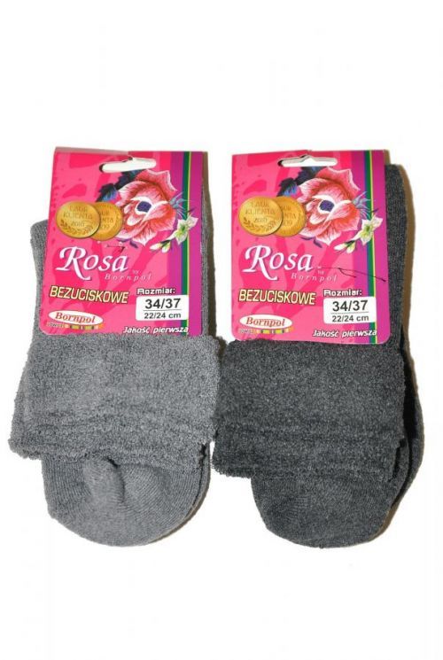 Dámske ponožky Bornpol Rosa Frotta 34-40 směs barev 34-37