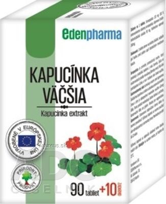 EDENPharma KAPUCÍNKA VÄČŠIA tbl 90+10 zadarmo