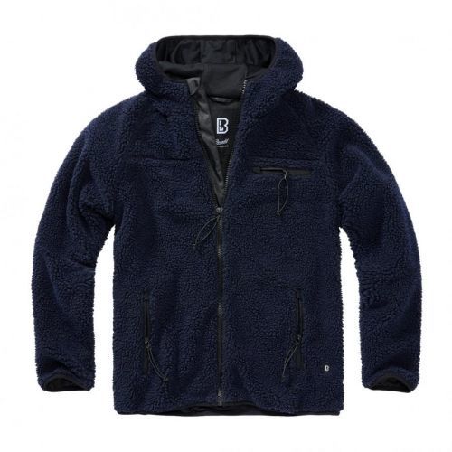 Bunda fleecová Brandit Teddyfleece Worker - navy, XXL