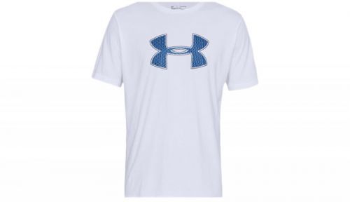 Under Armour Logo Short Sleeve T-Shirt biele 1329583-100