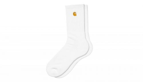 Carhartt WIP Chase Socks White biele I029421_00R_XX