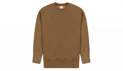 Champion Reverse Weave Crewneck Sweatshirt hnedé 216488-GS556
