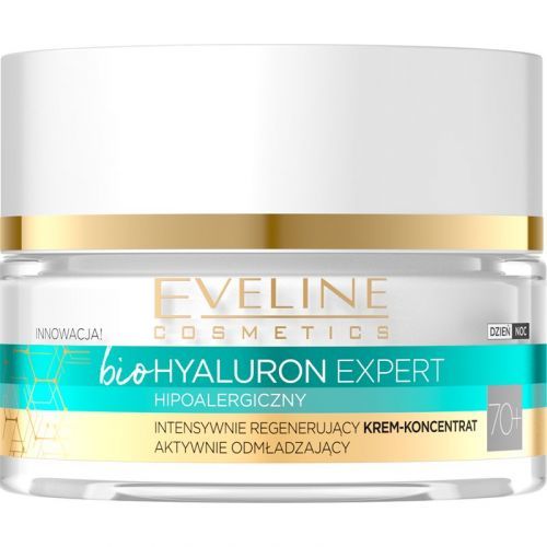 Eveline Cosmetics Bio Hyaluron intenzívny regeneračný krém 70+ 50 ml