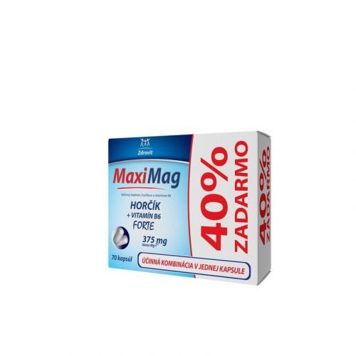 MaxiMag 50+20 cps 40% zadarmo 70 kap