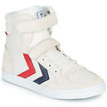 Členkové tenisky Hummel SLIMMER STADIL LEATHER HIGH JR