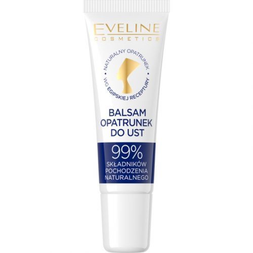 Eveline Cosmetics Egyptian Miracle vyživujúci a hydratačný balzam na pery s antibakteriálnou prísadou 12 ml