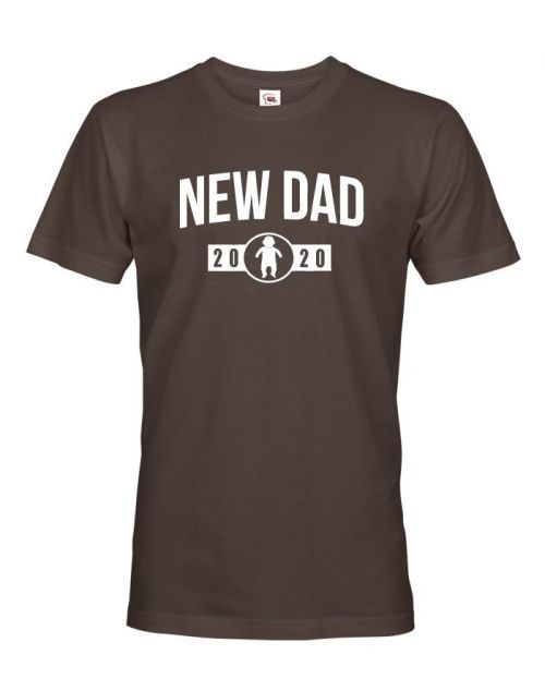 Pánské triko pro nastávající tatínka New dad - ideální dárek