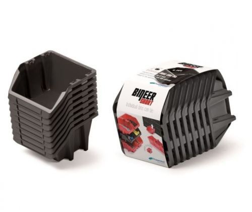 Set úložných boxů 8ks Zinor 206x118x144 černý