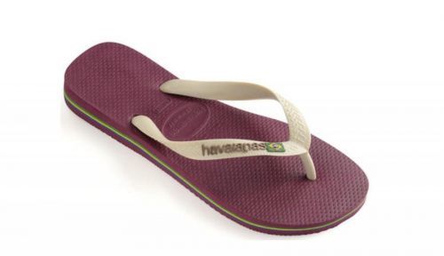 Havaianas Brasil Logo bordová 4110850-3282