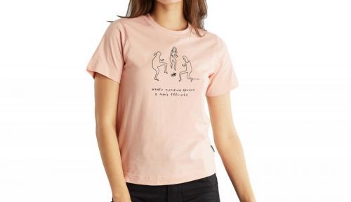 Dedicated T-shirt Mysen A Man's Feelings Pink ružové 18849