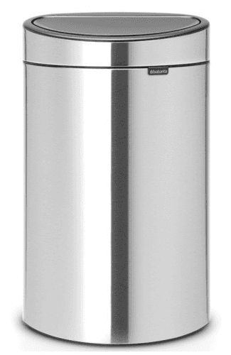 Dotykový odpadkový kôš bezotiskový Touch Bin NEW Brabantia matný ocelový 40 l