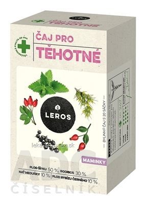 LEROS Čaj pre tehotné 20 x 2g