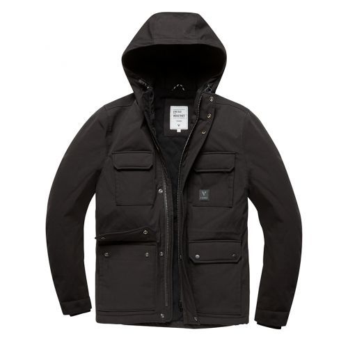 Bunda Vintage Industries Winston Parka - čierna, M
