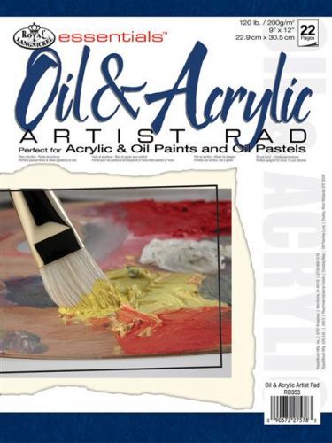 Blok papierov [olej/akryl] Royal & Langnickel ARTIST PAD / 22 ks