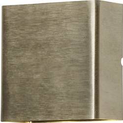 Vonkajšie osvetlenie , nástenné svetlo 4 W N/A Konstsmide Chieri 2x2 7891-800 mosadzná (kartáčovaná)