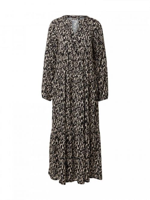 Eight2Nine Košeľové šaty  čierna / sivá