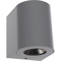 LED vonkajšie nástenné osvetlenie 12 W N/A Nordlux Canto 2 49701010 sivá