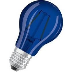 LED žiarovka OSRAM 4058075434004 230 V, E27, 2.5 W = 15 W, modrá, tvar žiarovky, 1 ks