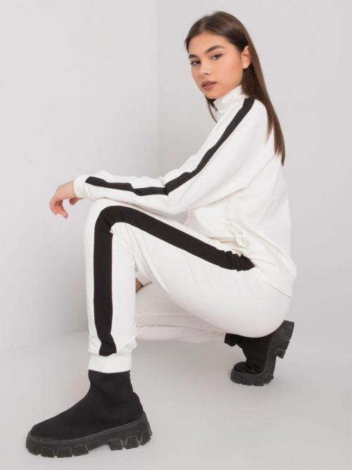 Ecru komplet bawełniany S/M