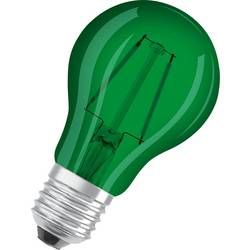 LED žiarovka OSRAM 4058075433984 230 V, E27, 2.5 W = 15 W, zelená, A (A ++ - E), tvar žiarovky, 1 ks