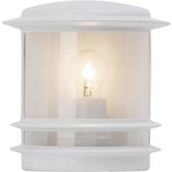 Vonkajšie osvetlenie Brilliant Hollywood 47880/05, E27, 60 W, litý hliník, plast, biela