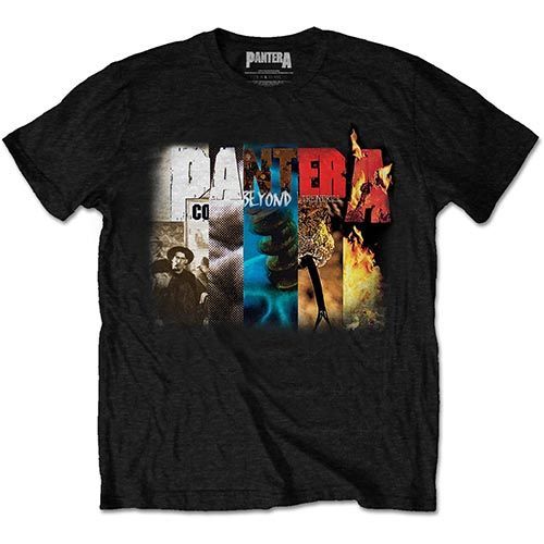 Pantera - Tričko Album Collage - Muž, Unisex, Čierna, XXL
