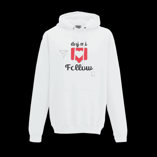 MATT - Mikina Daj mi follow - Muž, Black, S