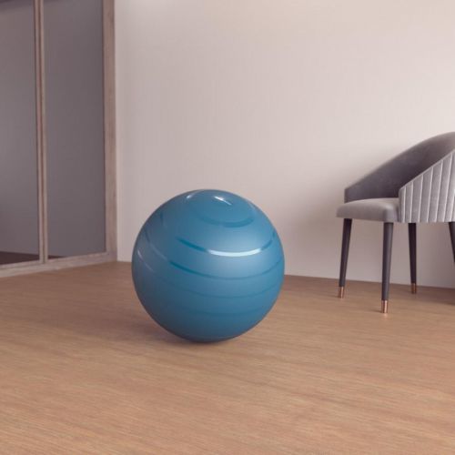 Gymnastická lopta Swiss ball veľkosť 1 tyrkysová