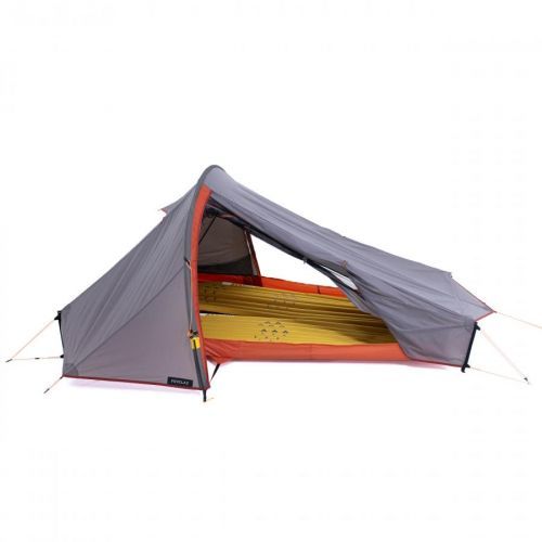 Tunelový trekingový stan Trek 900 Ultralight pre 2 osoby sivý