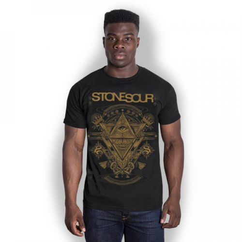 Stone Sour - Tričko Pyramid - Muž, Unisex, Čierna, XXL