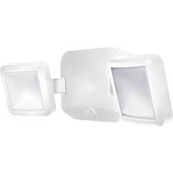 LED vonkajšie osvetlenie s PIR senzorom LEDVANCE Battery LED Spotlight Double L 4058075227408, 10 W, N/A, biela