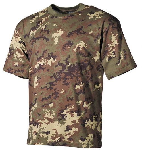 Triko s krátkym rukávom MFH US - vegetato, 3XL