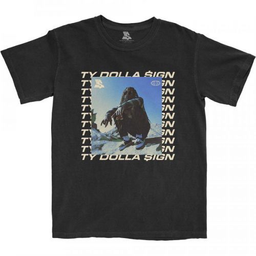 Ty Dolla $ign - Tričko Global Square - Muž, Unisex, Čierna, XXL