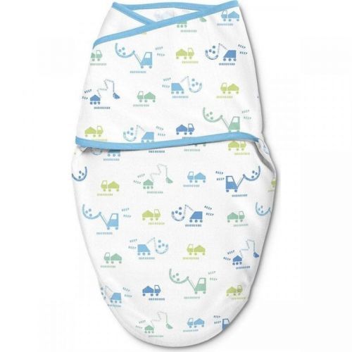 Summer Infant Zavinovačka SwaddleMe Whisper Quiet stavebné stroje