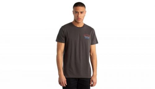 Dedicated T-shirt Stockholm Freedom Machine Charcoal hnedé 18003
