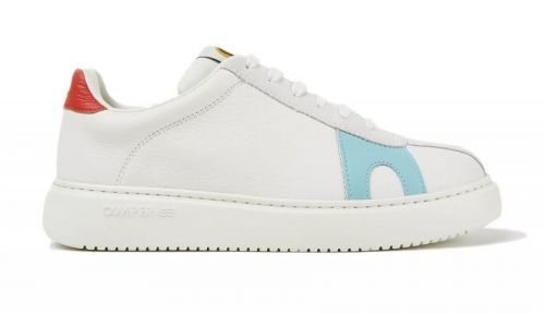 Camper Twins Suede And Leather White Sneakers biele K201311-003