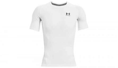 Under Armour HeatGear Armour Sort Sleeve T-shirt biele 1361518-100