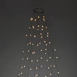 LED LED svetelný plášť na vianočný stromček Konstsmide 6327-800, vonkajšie/vnútroné 6327-800, 230 V, N/A