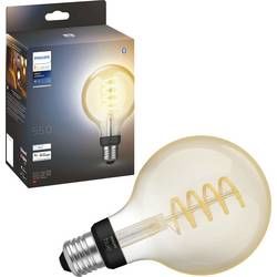 LED žiarovka Philips Lighting Hue Hue White Ambiance E27 Einzelpack Globe G93 Filament 300lm, E27, 7 W, N/A