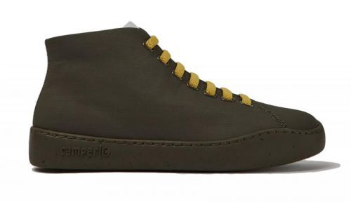 Camper Peu Touring Textile Green Boots čierne K400374-010