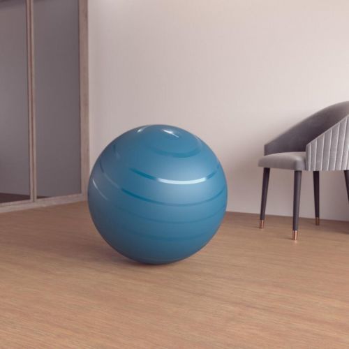 Gymnastická lopta Swiss ball veľkosť 2 tyrkysová