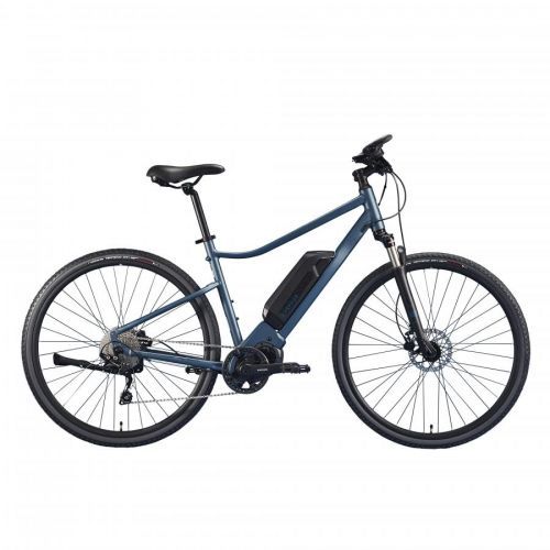 Trekingový elektrický bicykel Riverside 540 E modro-čierny